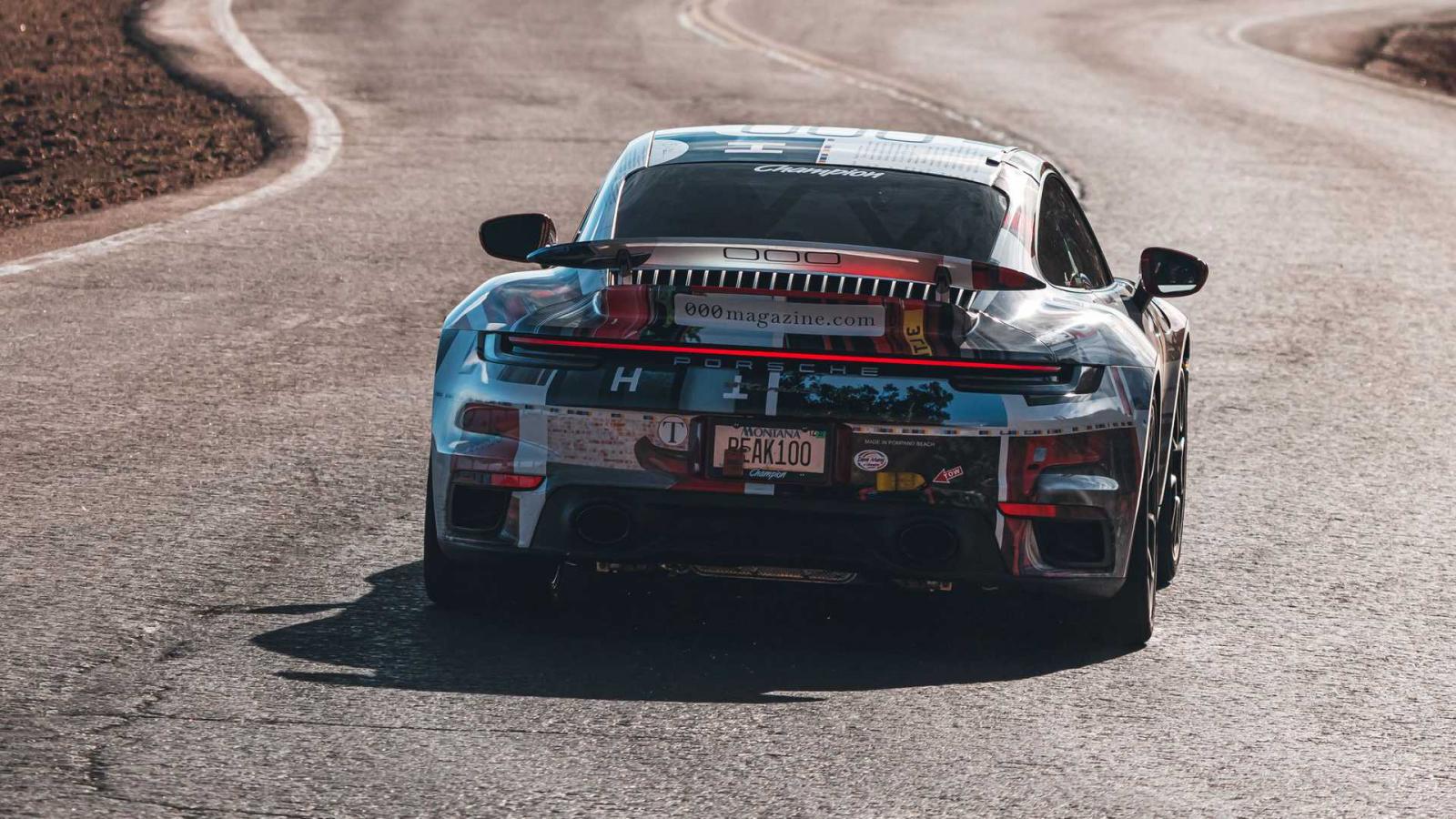 Porsche 911 Turbo S: Ρεκόρ στο Pikes Peak στα μοντέλα παραγωγής 